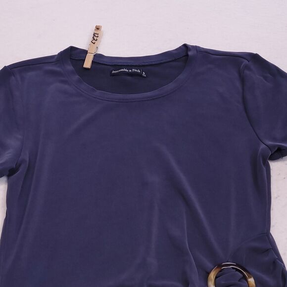 Abercrombie & Fitch Casual Sleeveless Pullover Dress Womens Size Small S Blue - Picture 1 of 8